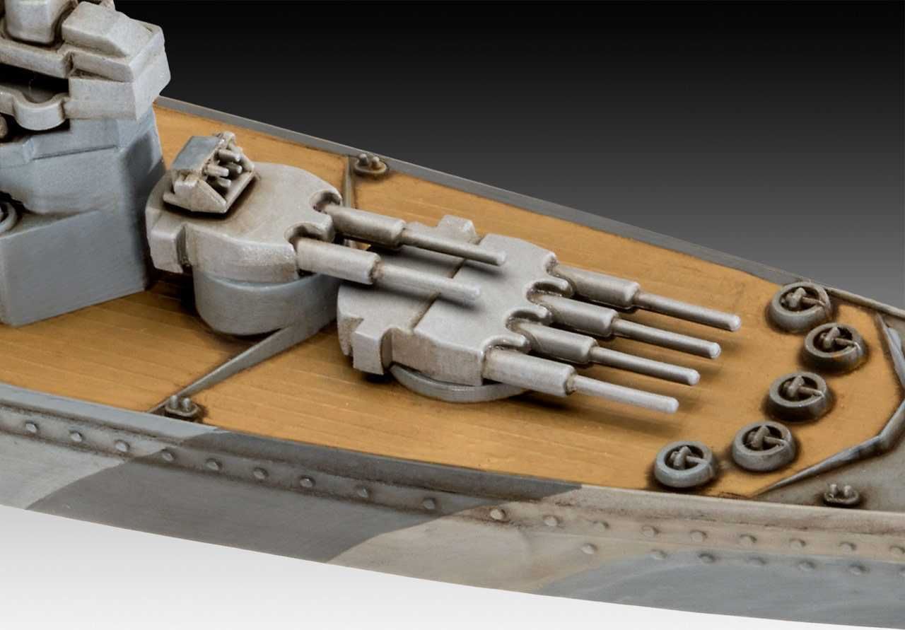 REVELL Plastic ModelKit loď 05161 - HMS King George V (1:1200) - obrázek 3