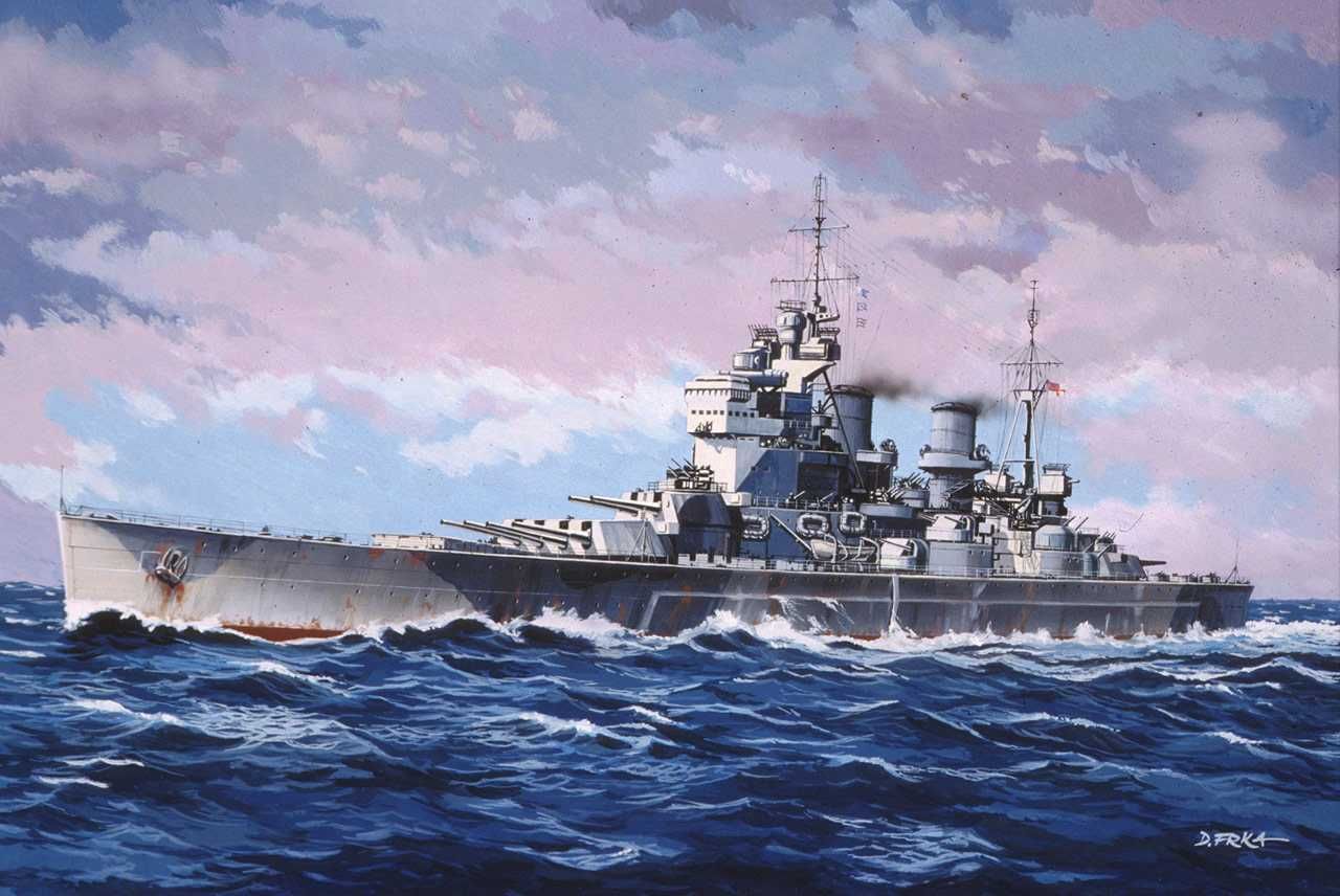 REVELL Plastic ModelKit loď 05161 - HMS King George V (1:1200) - obrázek 6