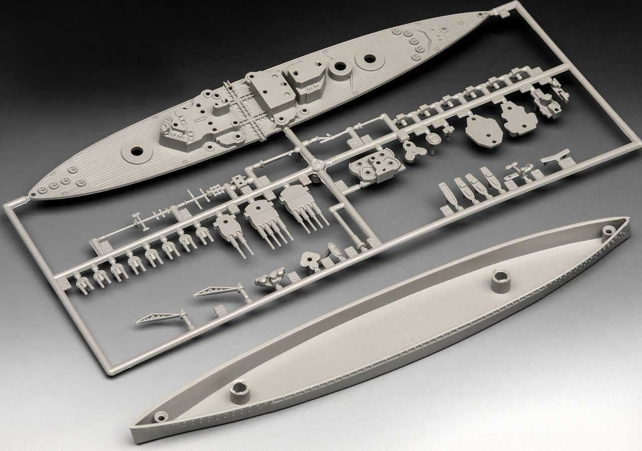 REVELL Plastic ModelKit loď 05161 - HMS King George V (1:1200) - obrázek 7