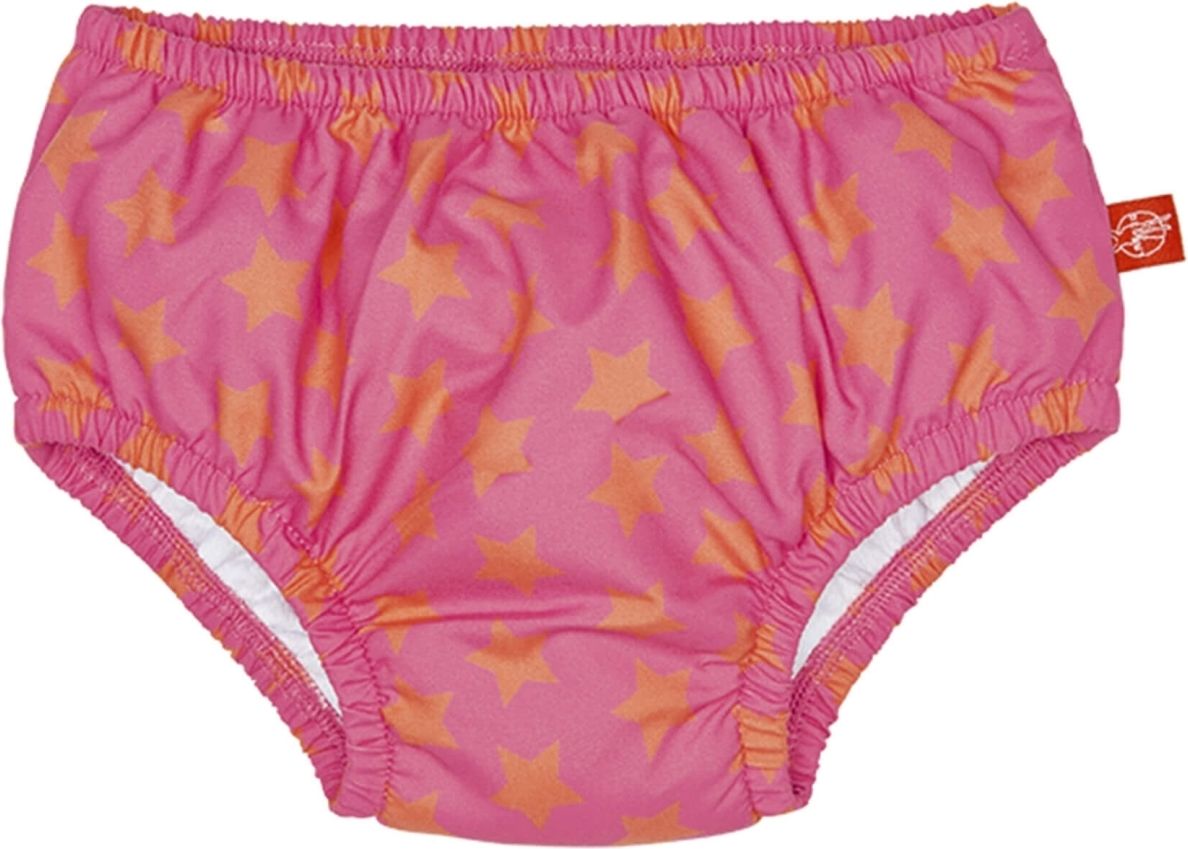 Lassig Swim Diaper Girls - peach stars 56-68 - obrázek 1