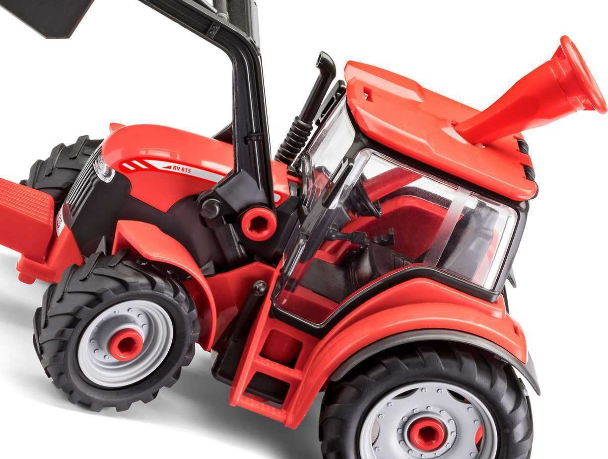 REVELL Junior Kit traktor 00815 - Tractor with loader incl. figure (1:20) - obrázek 3