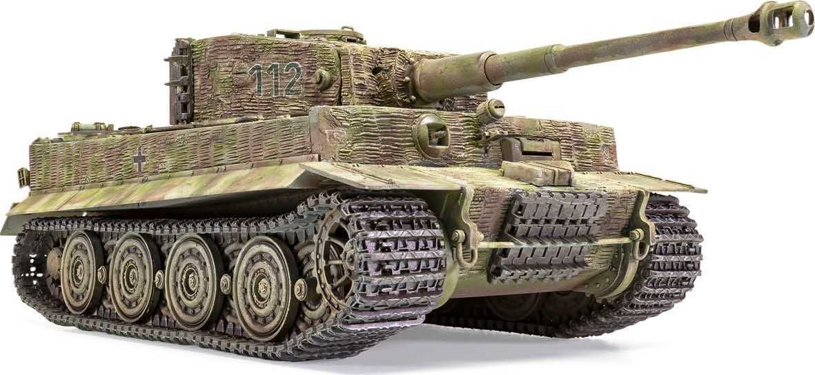 AIRFIX Classic Kit tank A1364 - Tiger-1 Late Version (1:35) - obrázek 4