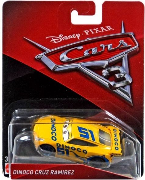 CARS 3 (Auta 3) - Dinoco Cruz Ramirez Nr. 51 (Cruz Ramirézová) - obrázek 1