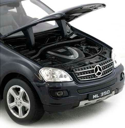 Welly - Mercedes -Benz ML350 1:24 modrý - obrázek 3