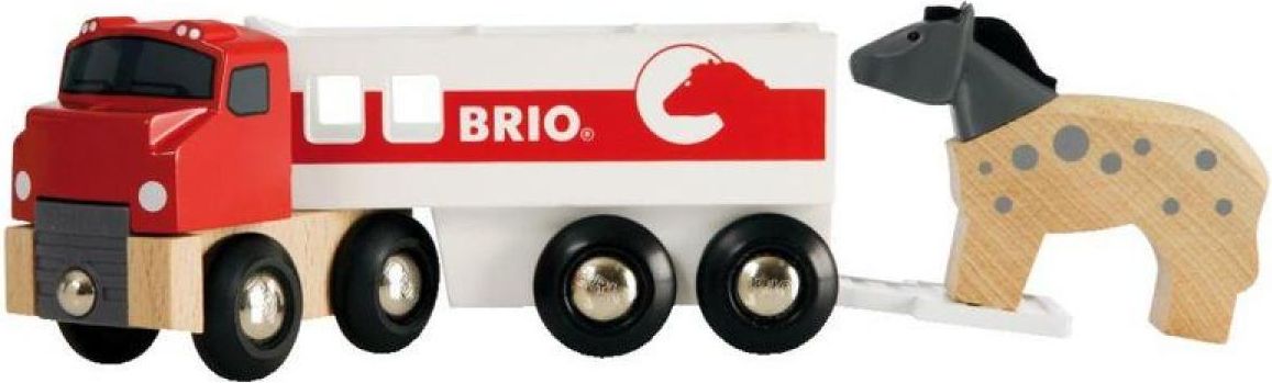 Brio Kamión pro přepravu koní s koníkem - obrázek 1