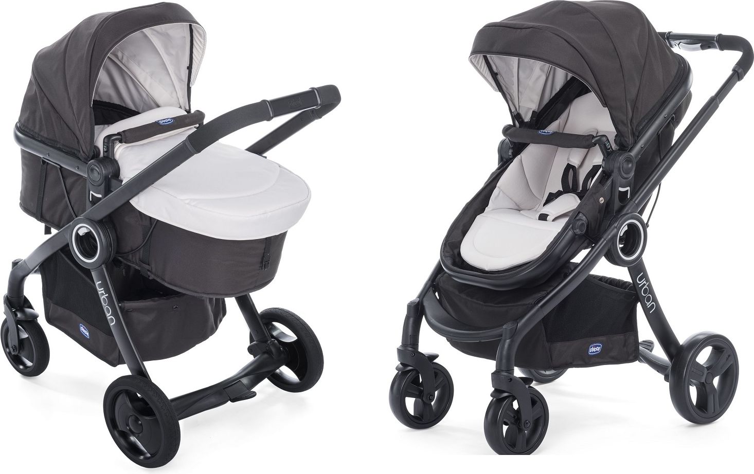 CHICCO Kombinovaný Urban Plus Crossover + barevný set 2018 sandshell - obrázek 1