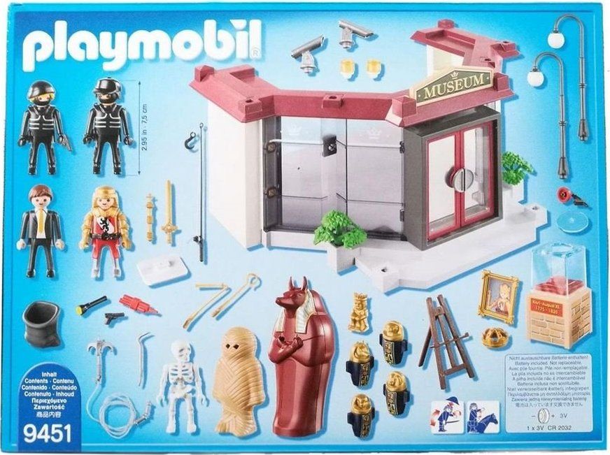 PLAYMOBIL Loupež v muzeu 9451 - obrázek 6