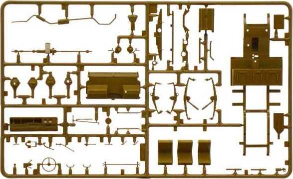ITALERI Model Kit auto 6542 – LAND ROVER III 109 „Guardia Civil“ (1:35) - obrázek 3
