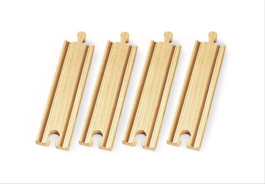 Brio Střední koleje rovné, 144 mm, 4 ks - obrázek 1
