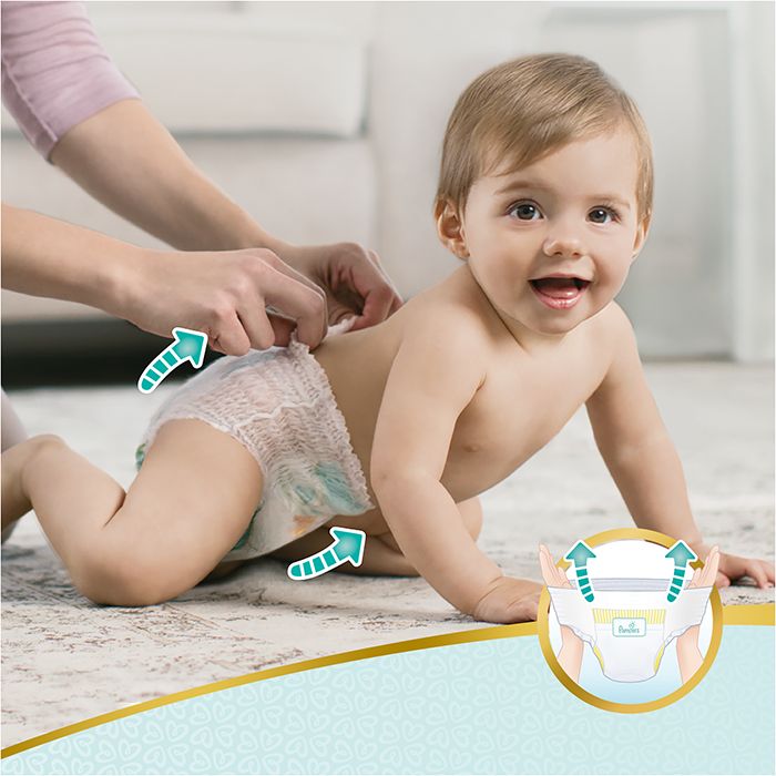 PAMPERS Premium Care Pants 6 MAXI (15+ kg) 31 ks Value Pack – plenkové kalhotky - obrázek 2