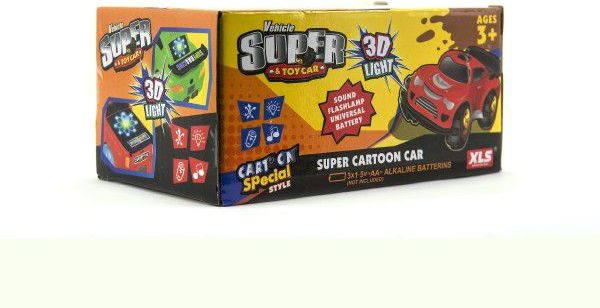 Teddies Auto narážecí plast 16cm na baterie se zvukem se světlem v krabičce - obrázek 4
