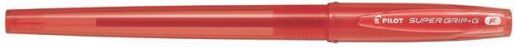 Kuličkové pero s víčkem "Super Grip G", červená, 0,22 mm, PILOT - obrázek 1