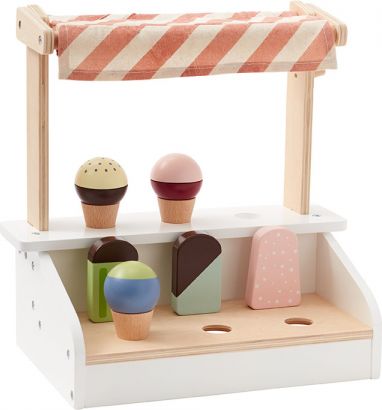 Kids Concept Stojan se zmrzlinou a nanuky dřevěný Bistro - obrázek 1