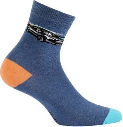 Ponožky WOLA vzorované AUTO Velikost: 39-41 - obrázek 1
