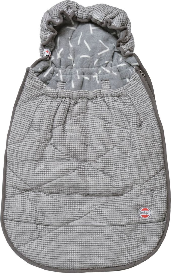 LODGER Mini-Bunker Fusak Flannel/Honeycomb Carbon - obrázek 1