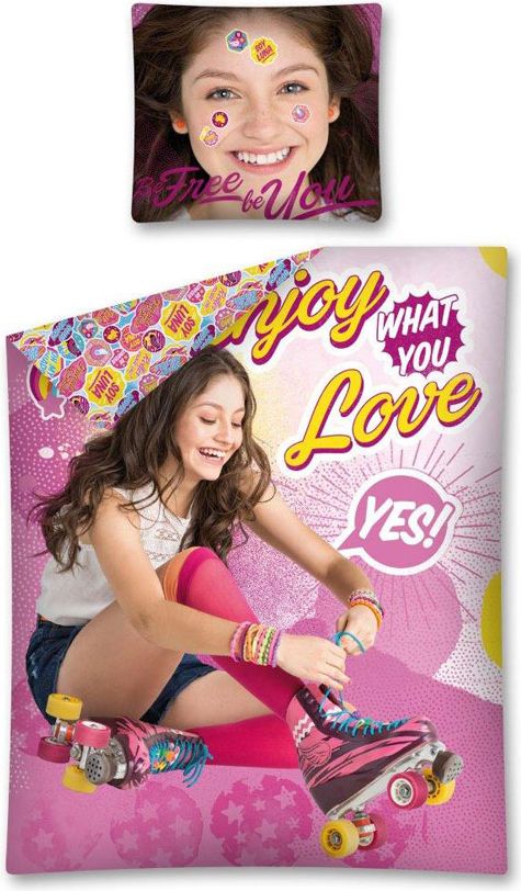 Detexpol ložní povlečení Soy Luna Yes bavlna 140/200, 70/80 cm - obrázek 1