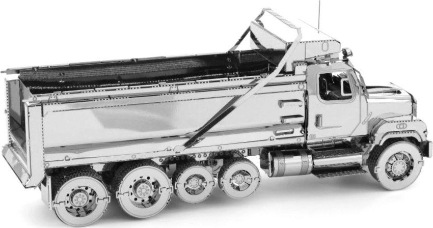 METAL EARTH 3D puzzle Freightliner 114SD Dump Truck - obrázek 5