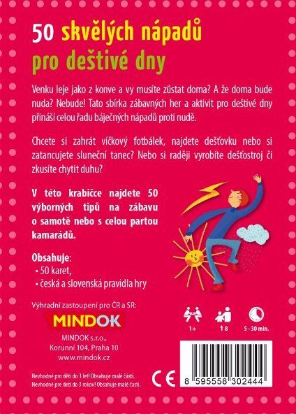 50 skvělých nápadů pro deštivé dny, MINDOK - obrázek 2