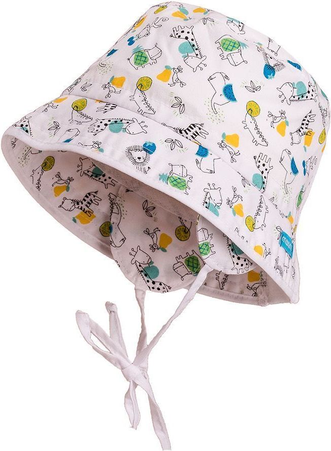 Maximo Baby Hat Jersey Insert - weiss-aqua-kl. tiere 45 - obrázek 1