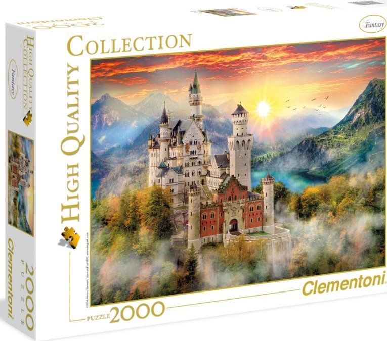 CLEMENTONI Puzzle Zámek Neuschwanstein 2000 dílků - obrázek 2