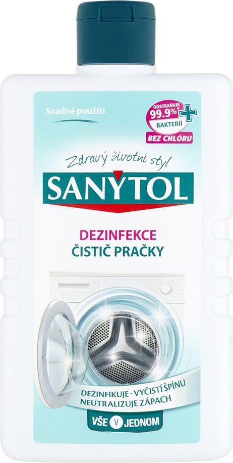 SANYTOL Čistič pračky 250 ml - obrázek 1