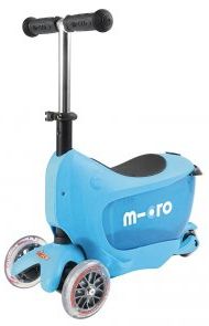 Micro Mini2go Deluxe Plus modrá - obrázek 1