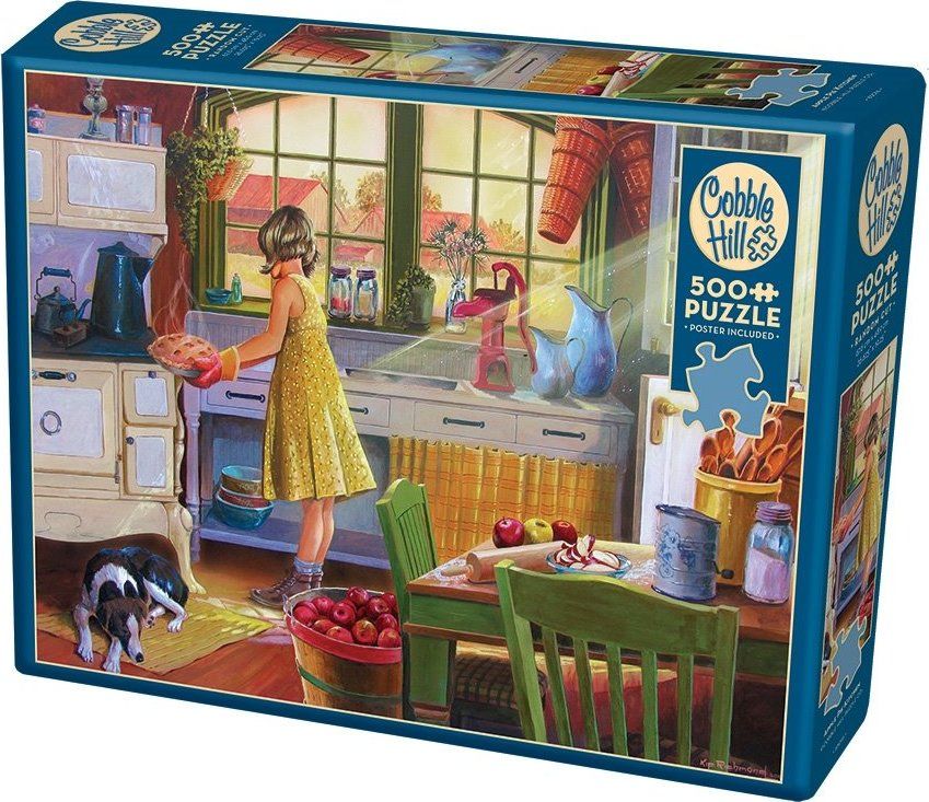 COBBLE HILL Puzzle Jablečný koláč 500 dílků - obrázek 3