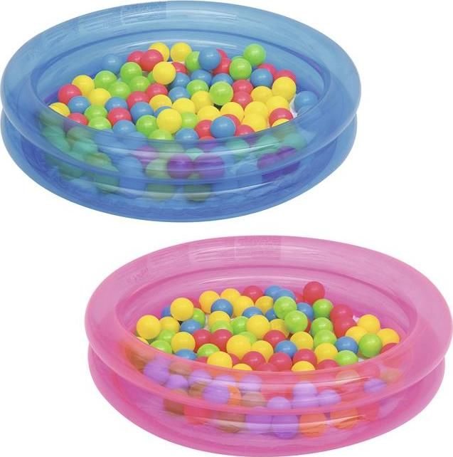 BESTWAY Dětský bazén s míčky kruh 91 cm (mix) - obrázek 1