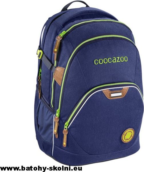 Školní batoh Coocazoo EvverClevver2 Denim Blu certifikát AGR - Doprava Zdarma - obrázek 2