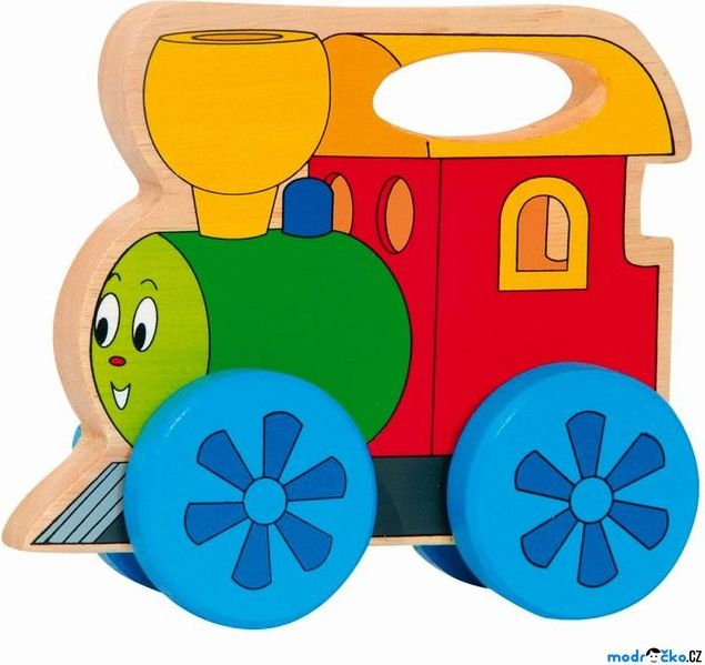 Vlak - Mašinka s držadlem (Woody) - obrázek 1