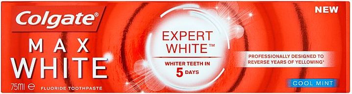 Colgate Max White Expert White Cool Mint zubní pasta 75ml 75 ml - obrázek 1