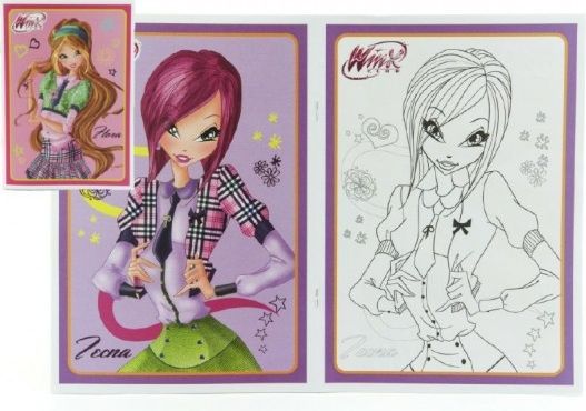 Teddies Omalovánky A5 Winx Club 2 - obrázek 1