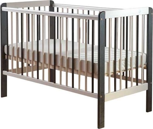 Dětská postýlka se sundávací bočnicí Drewex Zebra - obrázek 1