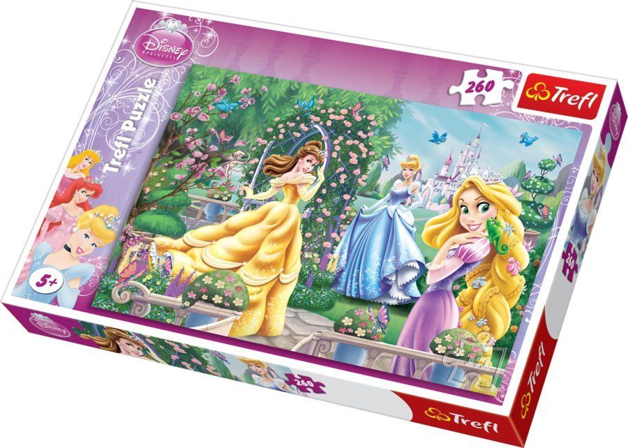 TREFL Puzzle Disney princezny: Procházka před plesem 260 dílků - obrázek 2