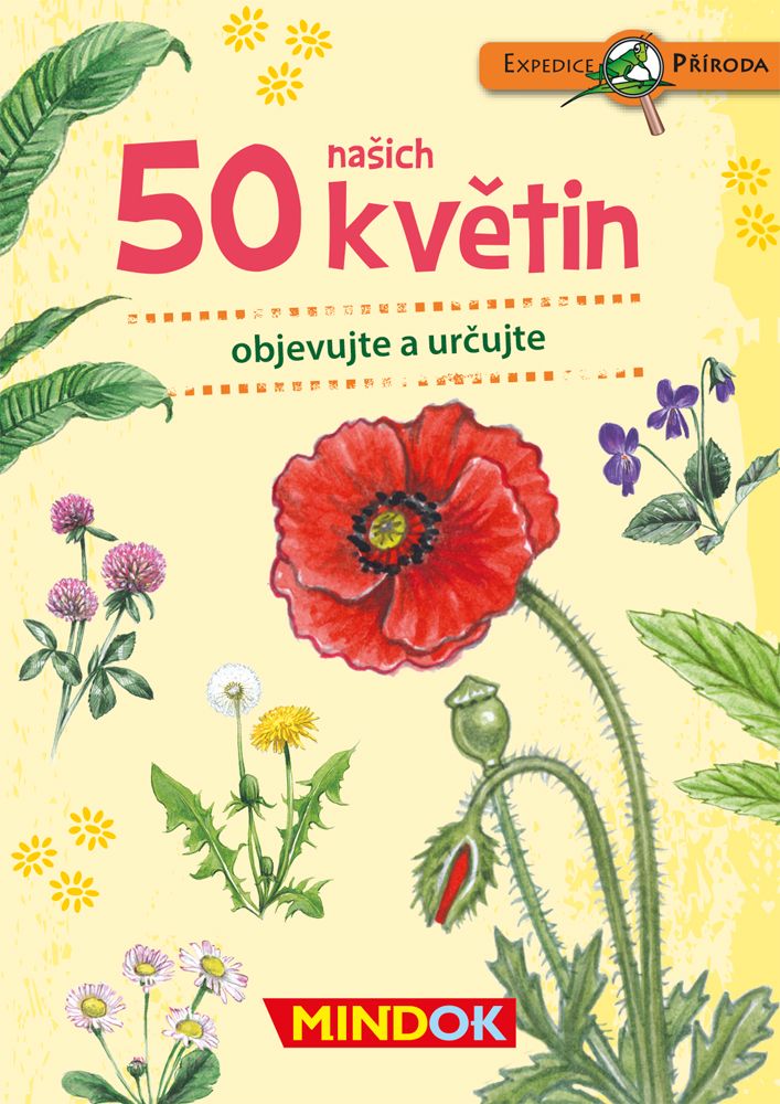 Mindok Expedice příroda: 50 našich květin - obrázek 1