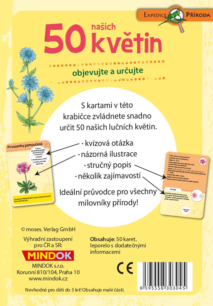 Mindok Expedice příroda: 50 našich květin - obrázek 2