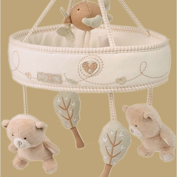 Natures Purest Hudební kolotoč Hug Me Bear - obrázek 1