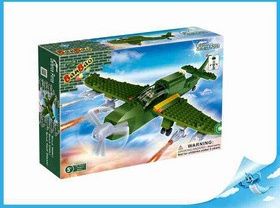 BanBao stavebnice Defence Force bitevní letadlo + 1 figurka ToBees - obrázek 1
