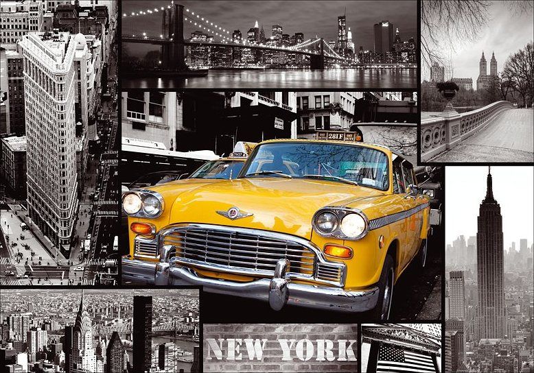 TREFL Puzzle New York - koláž 1000 dílků - obrázek 1