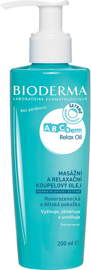 BIODERMA ABCDerm Relax Oil 200 ml - obrázek 1