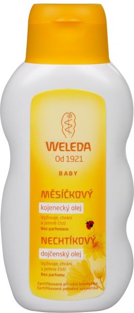 Weleda měsíčkový kojenecký olej 200 ml - obrázek 1