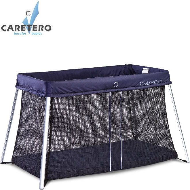 Dětská skládací ohrádka CARETERO Easy navy - obrázek 1