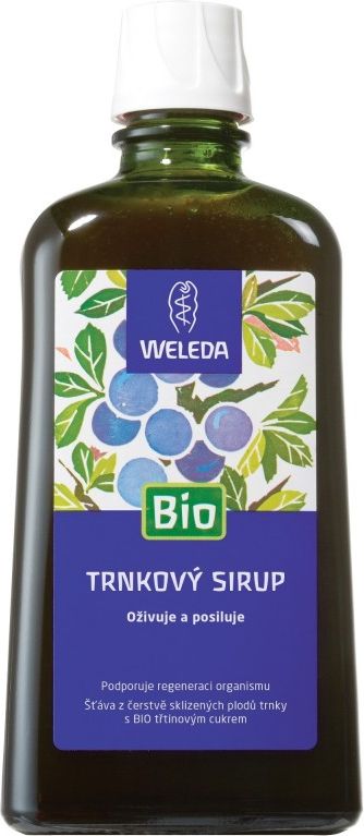 WELEDA BIO Trnkový sirup 200ml - obrázek 1