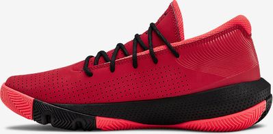 Primary School UA SC 3ZER0 III Tenisky dětské Under Armour | Červená | Chlapecké | 40 - obrázek 3