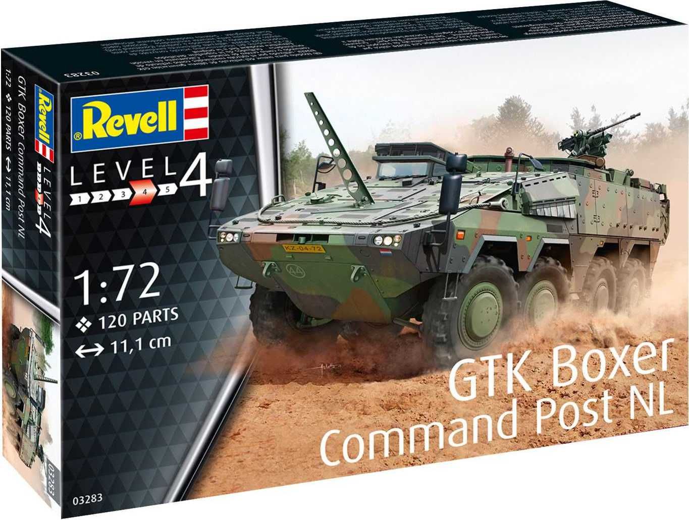 REVELL Plastic ModelKit military 03283 - GTK Boxer Command Post NL (1:72) - obrázek 1