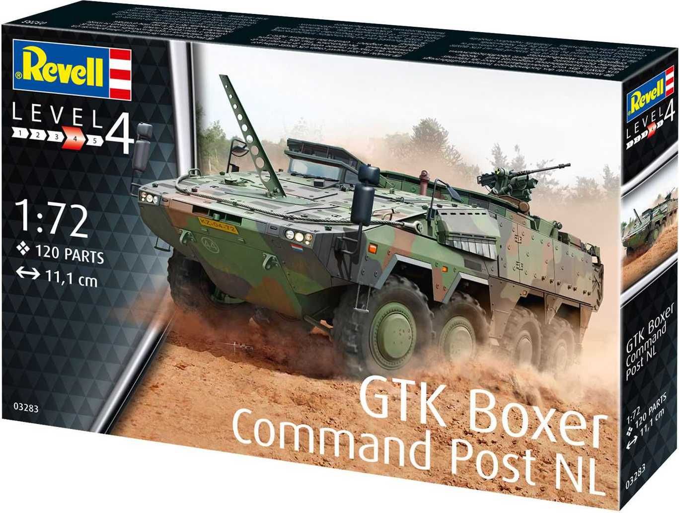 REVELL Plastic ModelKit military 03283 - GTK Boxer Command Post NL (1:72) - obrázek 2