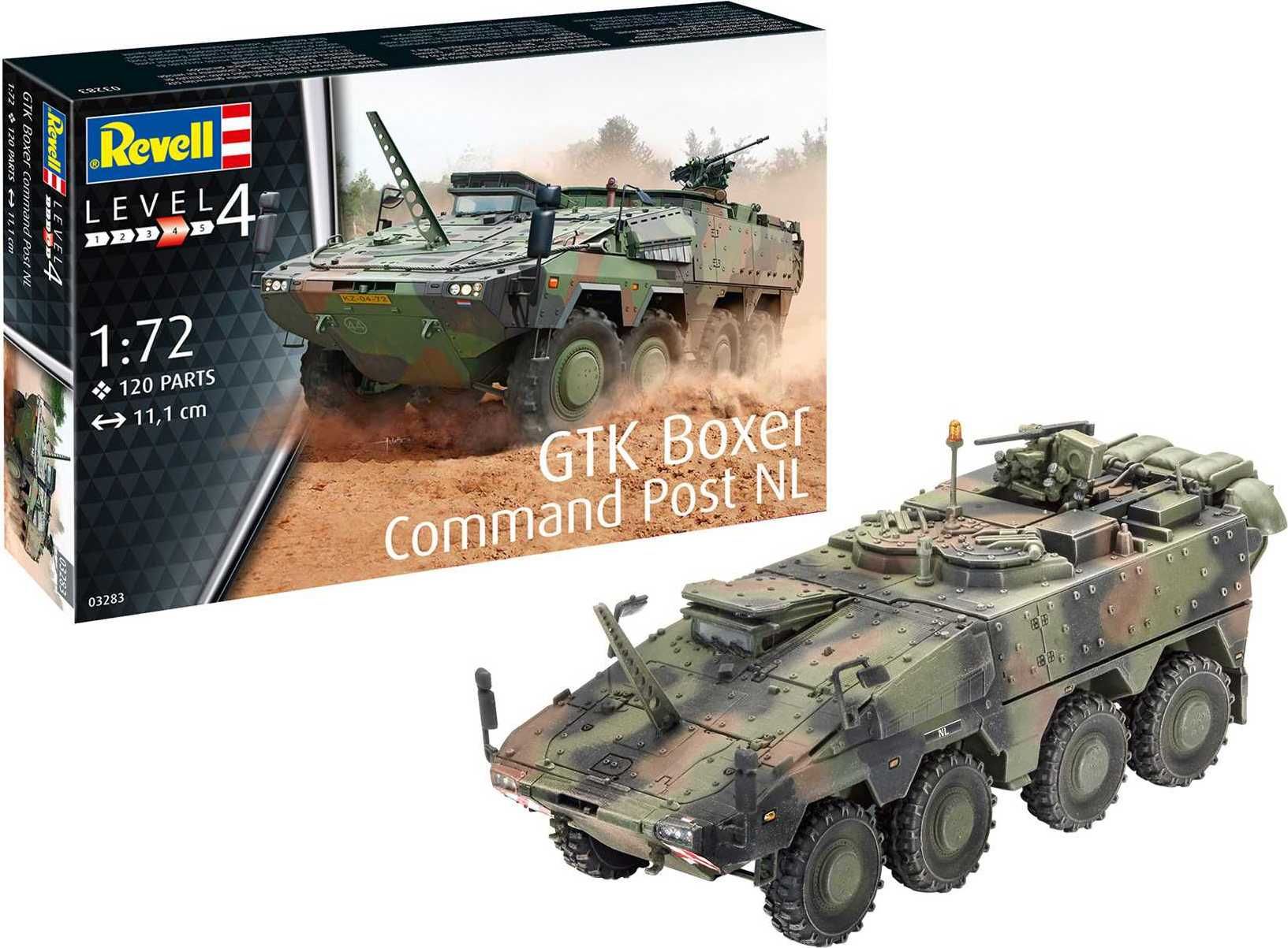 REVELL Plastic ModelKit military 03283 - GTK Boxer Command Post NL (1:72) - obrázek 8