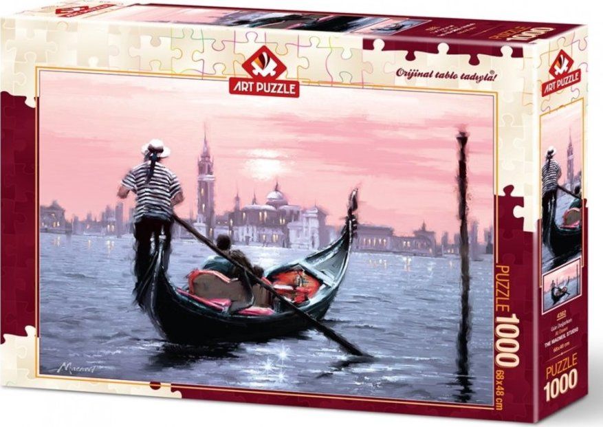 ART PUZZLE Puzzle Při západu slunce 1000 dílků - obrázek 2