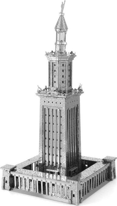 METAL EARTH 3D puzzle Maják na ostrově Faru (ICONX) - obrázek 4