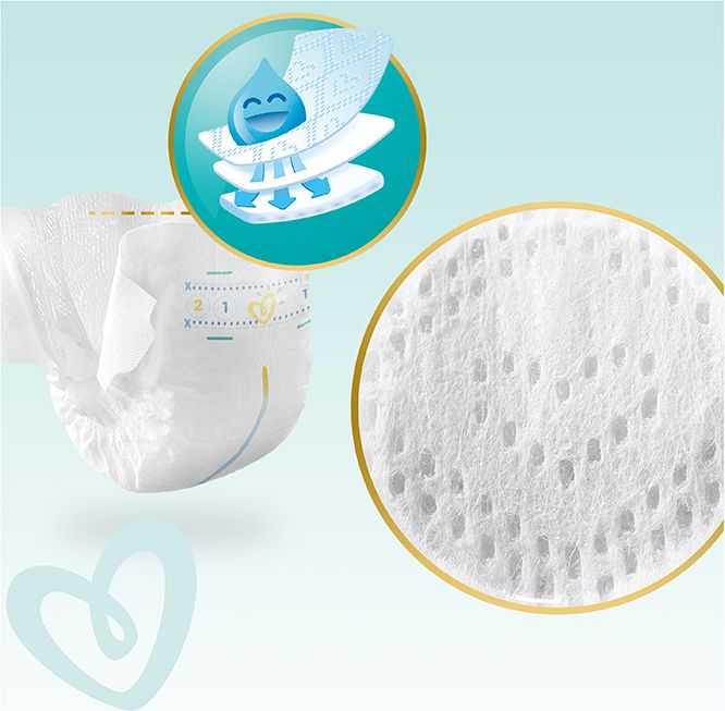 PAMPERS Premium Care 2 MINI 240 ks (4-8 kg) MĚSÍČNÍ ZÁSOBA – jednorázové pleny - obrázek 2
